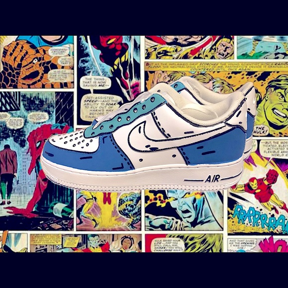 Nike CUSTOM AF1 Airforce 1 New box customs by G. - Picture 1 of 6